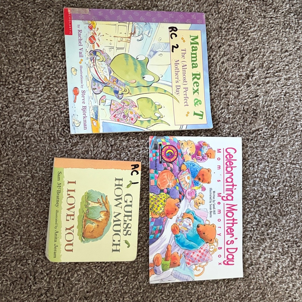 3 MOTHER’S DAY BOOKS